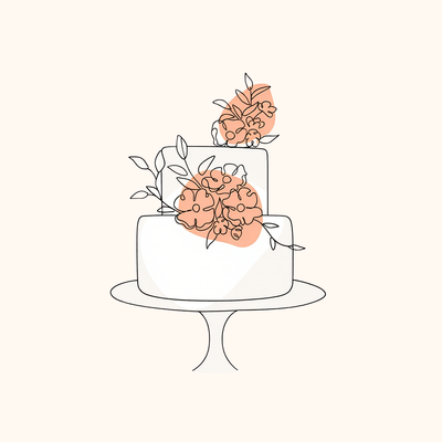 Cakes & Bouquet